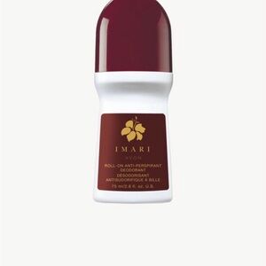 Avon Imari Maroon and White Roll-On Deodorant